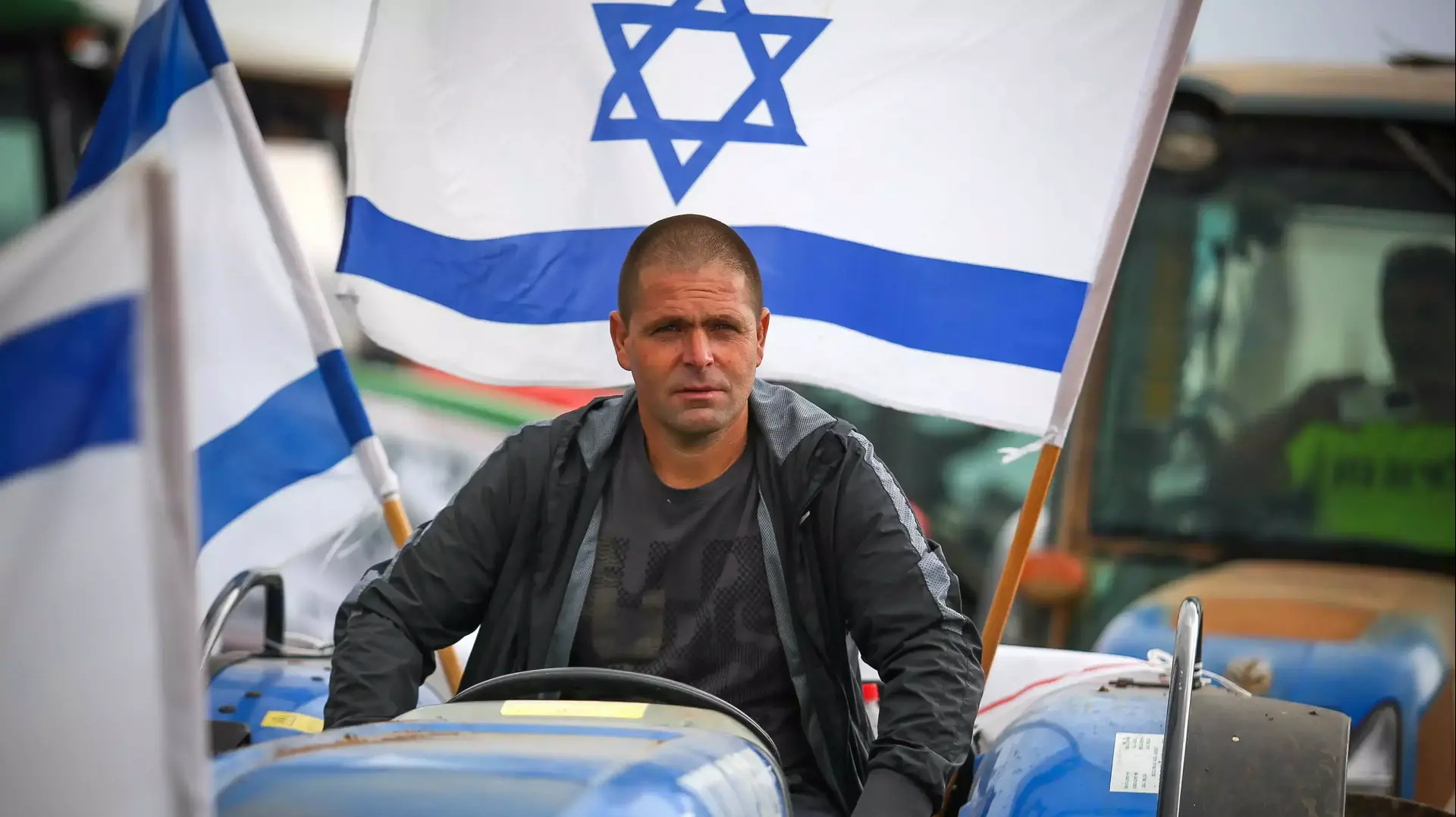 מחאת החקלאים. עולים עם טרקטורים לכנסת, נובמבר 2015 מחאת החקלאים. עולים עם טרקטורים לכנסת, נובמבר 2015