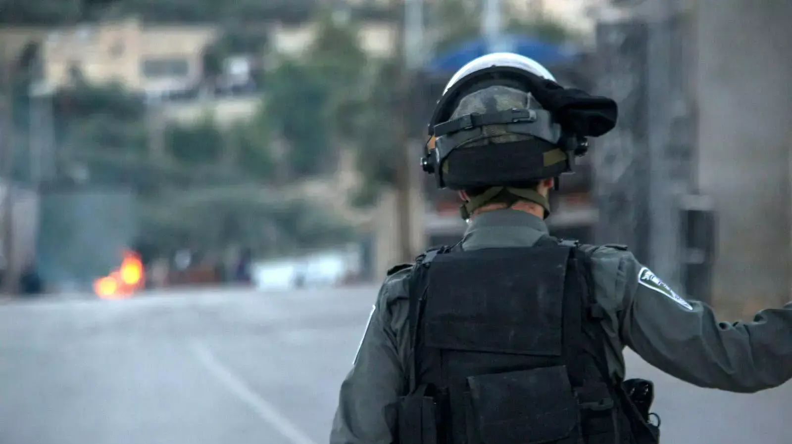 לוחמי מג"ב סמוך לקלקיליה, 10 בנובמבר 2015