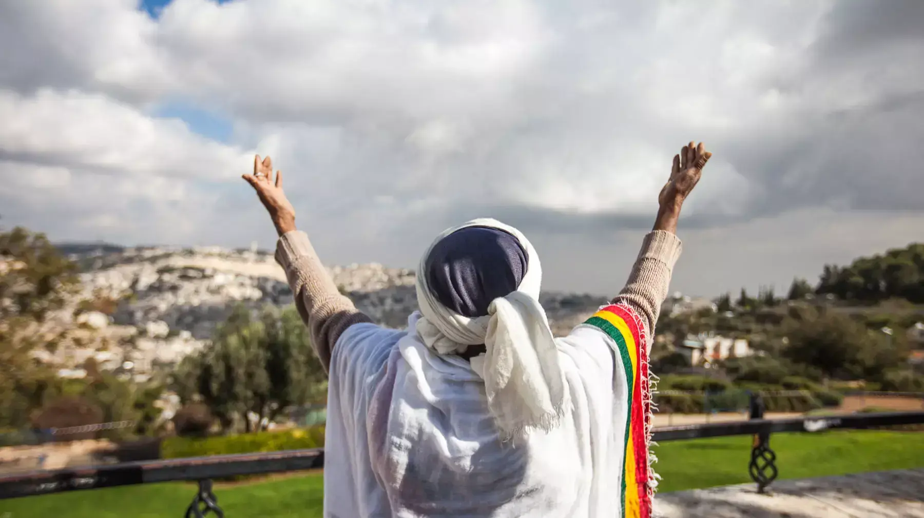 חג הסיגד, טיילת ארמון הנציב, ירושלים, 11 בנובמבר 2015