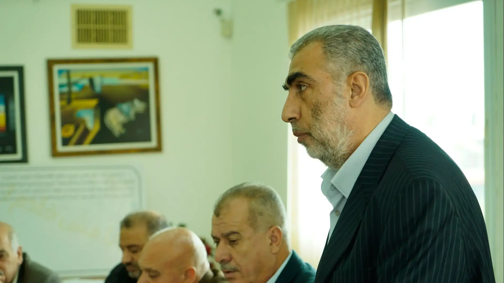 ישיבת חירום בנצרת של ועדת המעקב העליונה של ערביי ישראל, נצרת, 17 בנובמבר 2015 