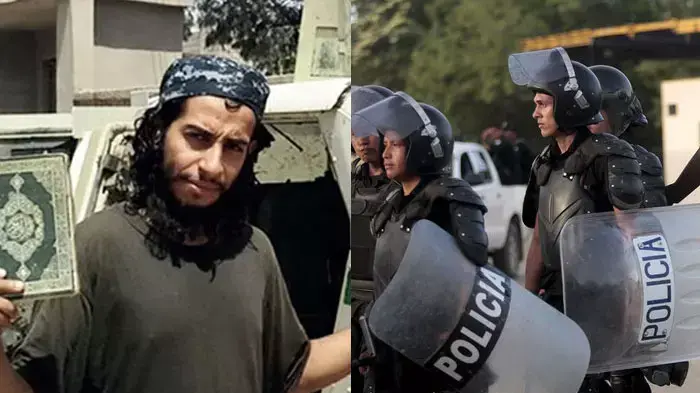 פשיטה על דירה בפריז בה ככל הנראה שהה מתכנן מתקפת הטרור בפריז, נובמבר 2015