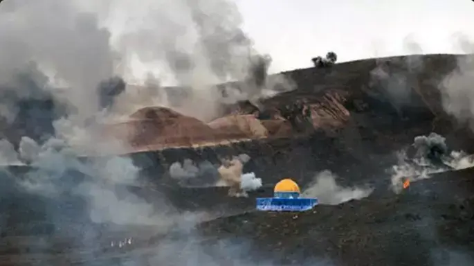 תרגיל של משמרות המהפכה באיראן ל"כיבוש ושחרור" מסגד אל-אקצא מידי ישראל תרגיל של משמרות המהפכה באיראן ל"כיבוש ושחרור" מסגד אל-אקצא מידי ישראל