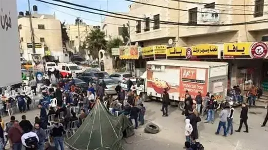 עצרת בקלנדיה להשבת גופת מחבלת 26/11 עצרת בקלנדיה להשבת גופת מחבלת 26/11