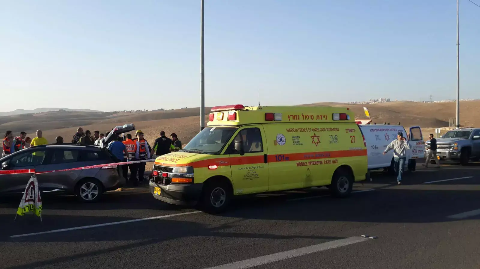 פיגוע דריסה ליד כפר אדומים 27 נובמבר 2015 פיגוע דריסה ליד כפר אדומים 27 נובמבר 2015