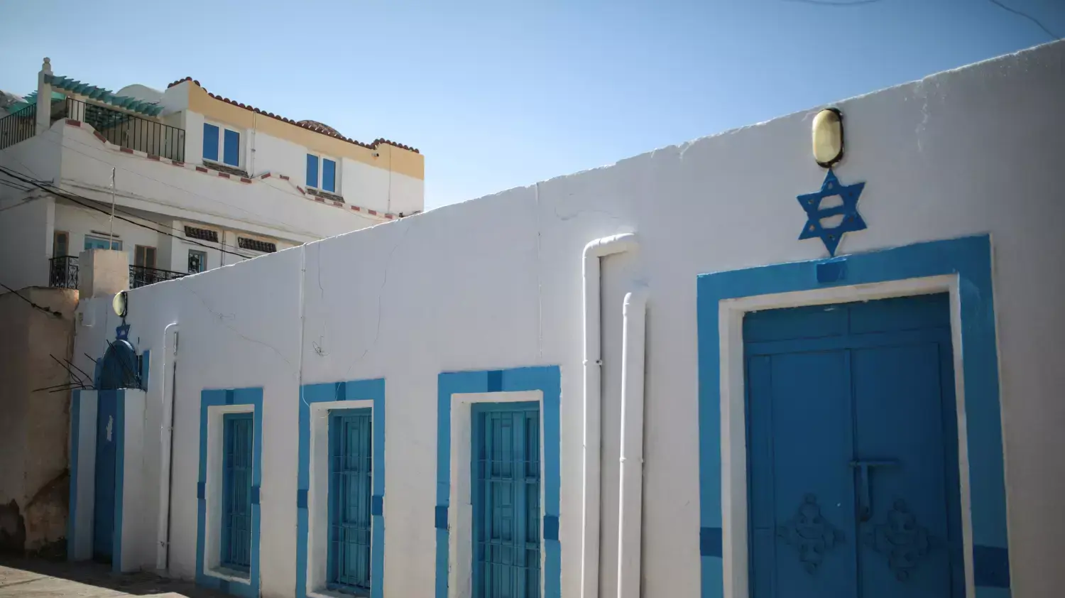 הקהילה היהודית בג'רבה, תוניסיה. 27 בנובמבר 2015 הקהילה היהודית בג'רבה, תוניסיה. 27 בנובמבר 2015