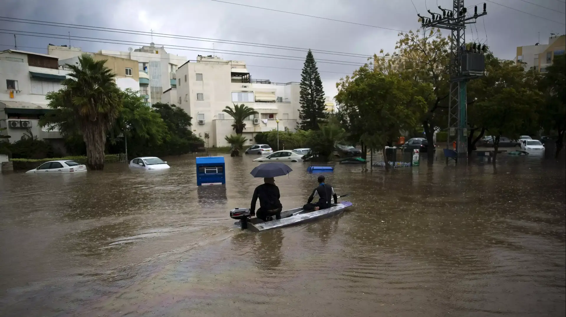 הצפות באשקלון. נובמר 2015 הצפות באשקלון. נובמר 2015