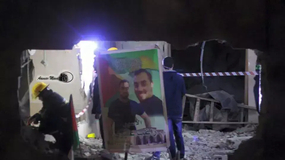הריסת בית המחבל שאחראי לרצח איתם ונעמה הנקין בשכם 3 דצמבר 2015 הריסת בית המחבל שאחראי לרצח איתם ונעמה הנקין בשכם 3 דצמבר 2015