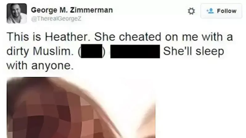 ג'ורג' צימרמן טוויטר ג'ורג' צימרמן טוויטר
