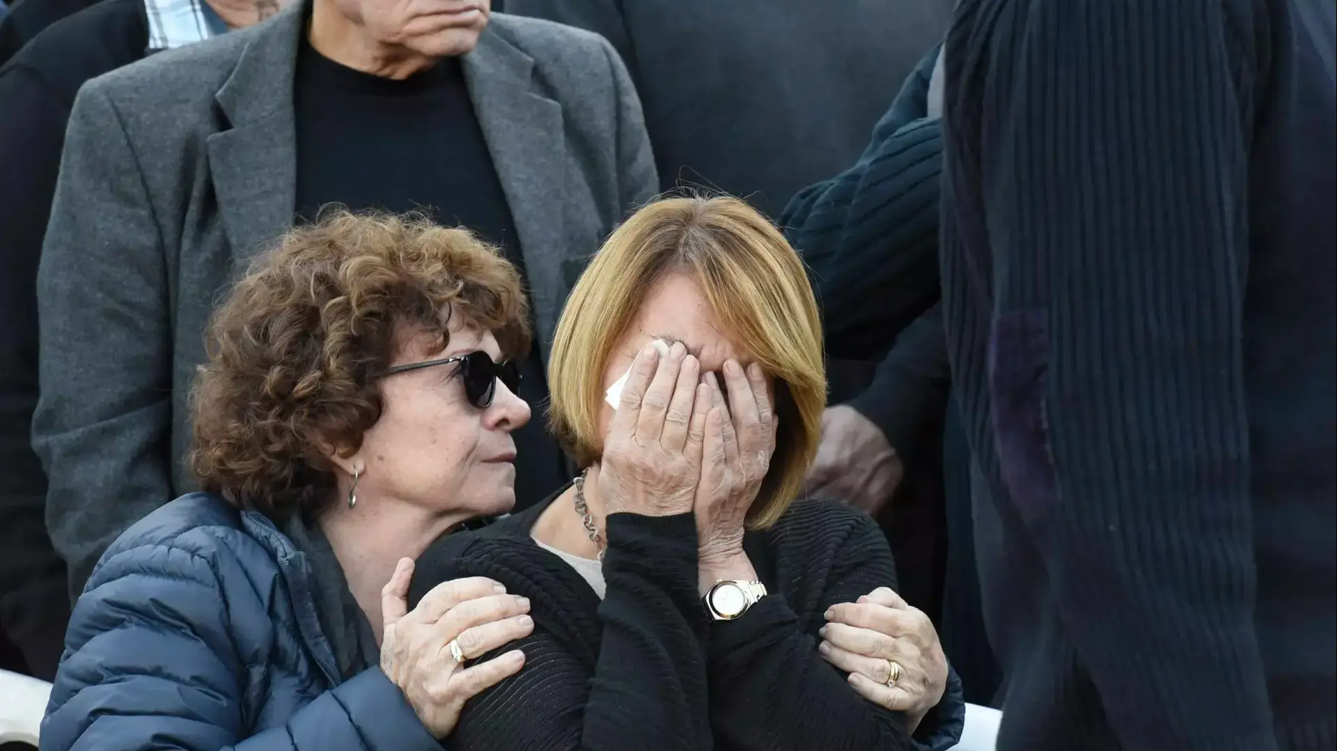 הלווית השר לשעבר יוסי שריד בקיבוץ גבעת השלושה. דצמבר 2015 הלווית השר לשעבר יוסי שריד בקיבוץ גבעת השלושה. דצמבר 2015