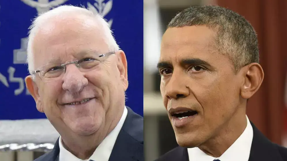 ראובן ריבלין ברק אובמה ראובן ריבלין ברק אובמה