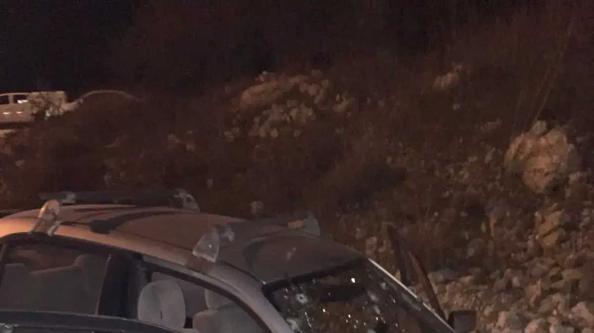 פיגוע ירי בצומת אבני חפץ. דצמבר 2015 פיגוע ירי בצומת אבני חפץ. דצמבר 2015
