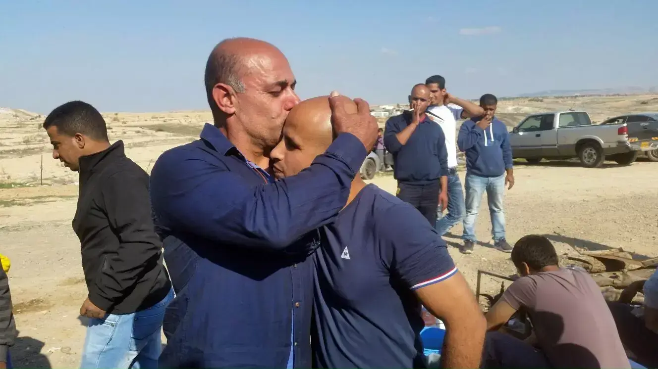 עזאם עזאם ועודה תראבין במפגש בפזורה הבדואית 12 דצמבר 2015