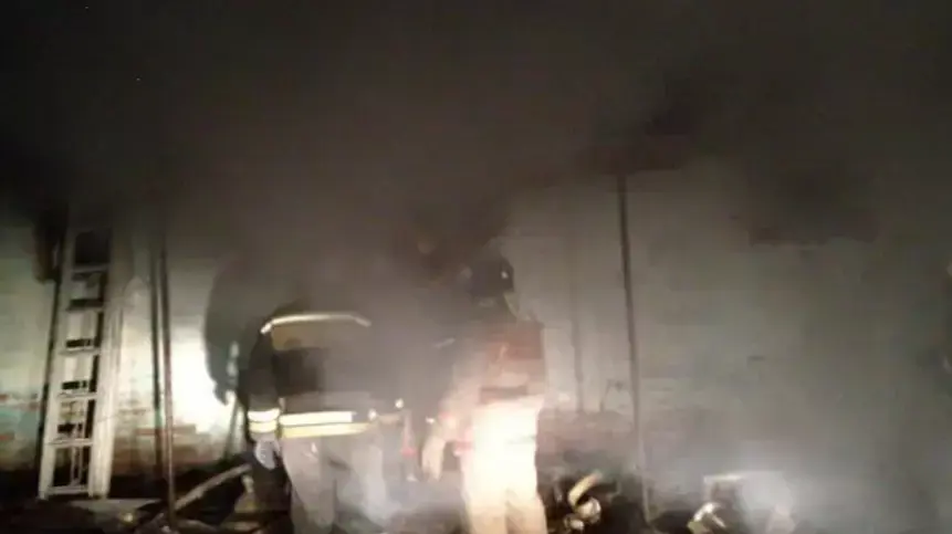 שריפה שפרצה בבית חולים לבריאות הנפש בחבל וורונזסקאיה שבדרום רוסיה שריפה שפרצה בבית חולים לבריאות הנפש בחבל וורונזסקאיה שבדרום רוסיה