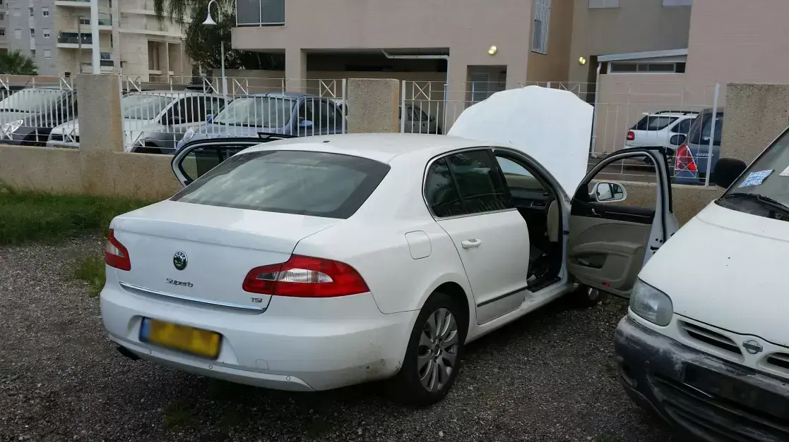 סקודה סופרב, גניבת רכב פוינטר סקודה סופרב, גניבת רכב פוינטר