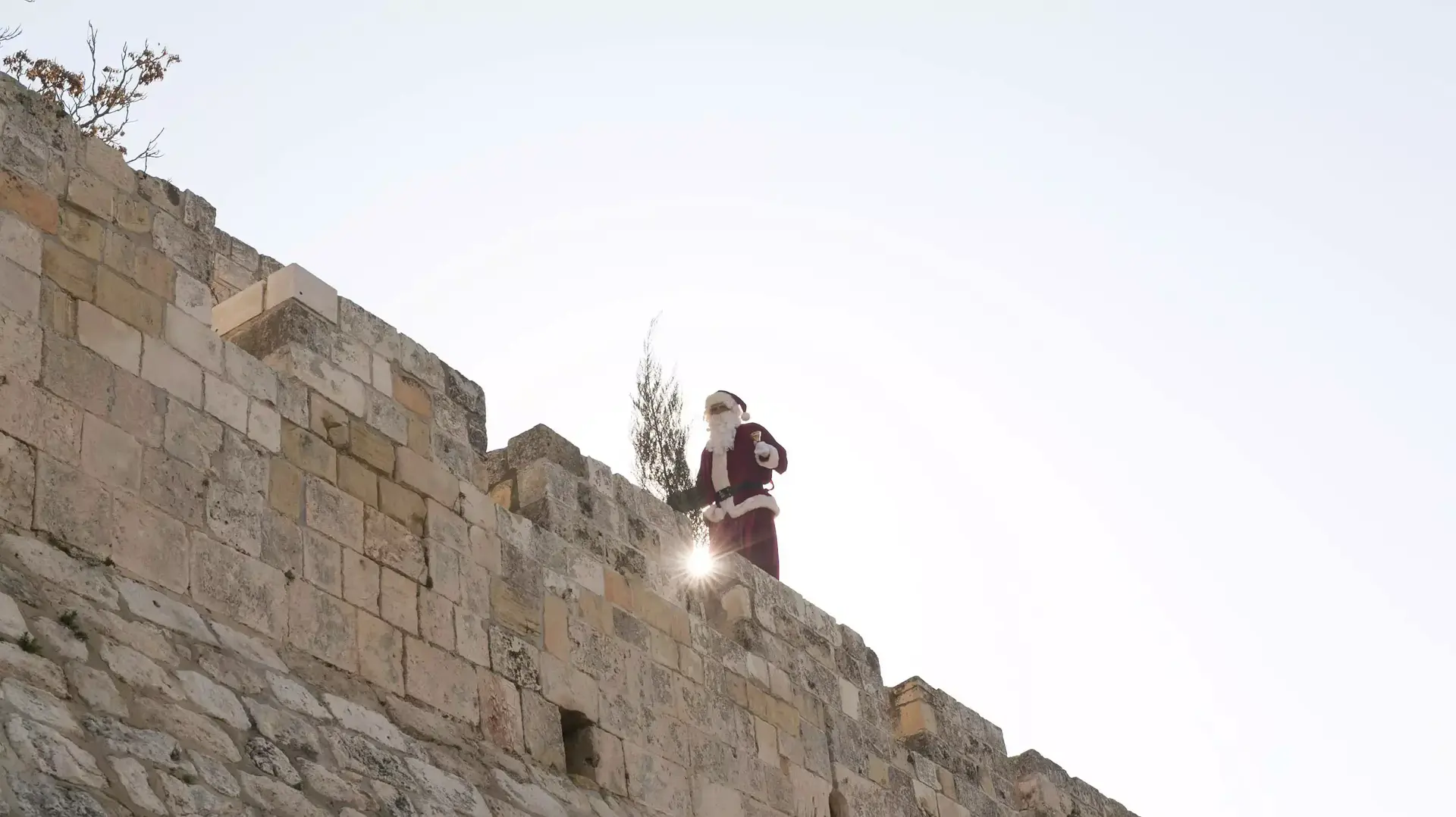 חלוקת עצי אשוח בשער יפו בירושלים לכבוד חג המולד חלוקת עצי אשוח בשער יפו בירושלים לכבוד חג המולד