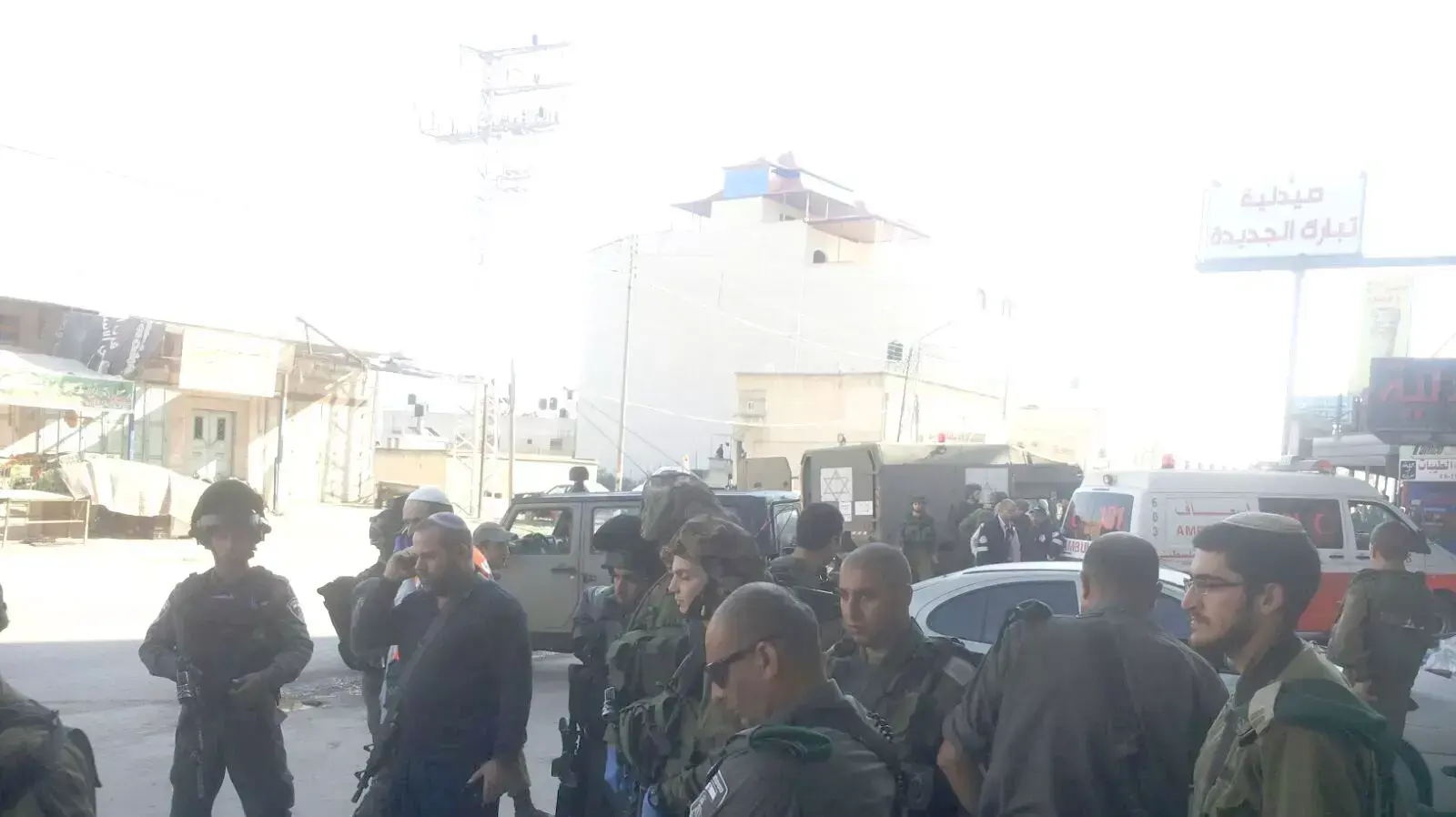 פיגוע דקירה צומת המשכית פיגוע דקירה צומת המשכית