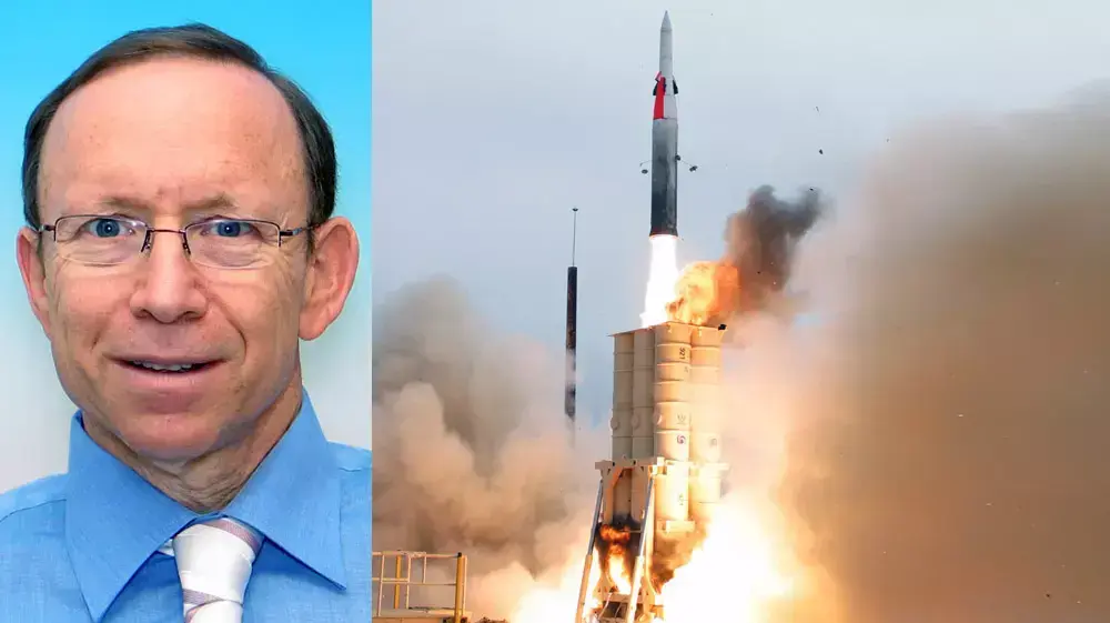 ניסוי יירוט במיירט חץ 3 ויאיר רמתי ראש מנהלת חץ 