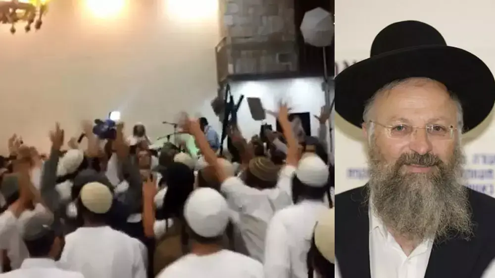 הרב שמואל אליהו, החתונה בה חגגו את מות התינוק של משפחת דוואבשה