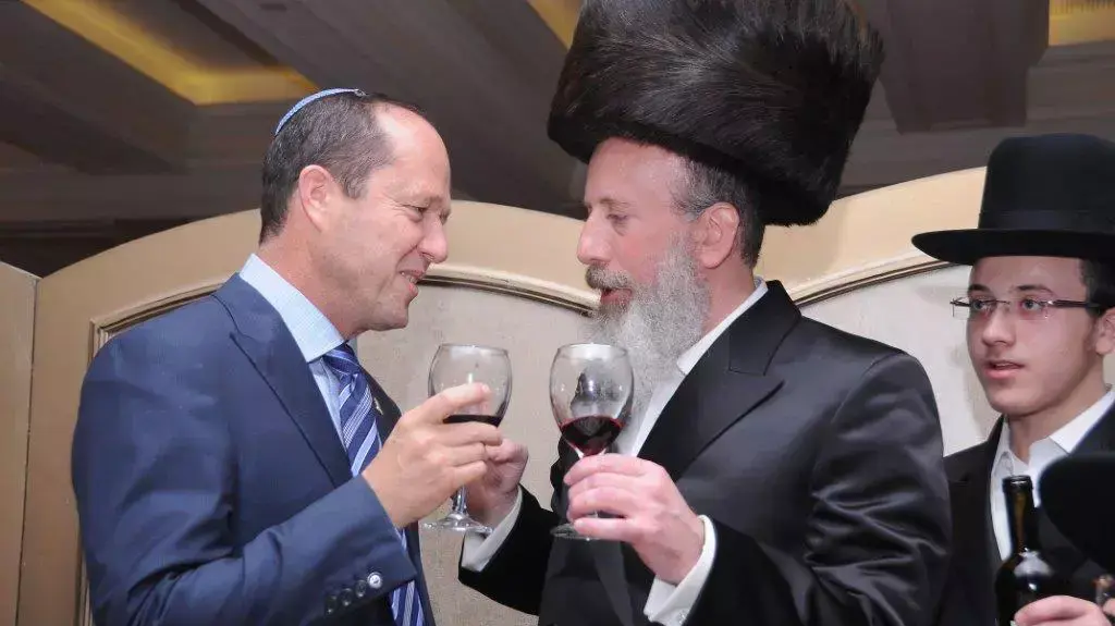 חבר מועצת ירושלים יוסי דייטש עם ניר ברקת חבר מועצת ירושלים יוסי דייטש עם ניר ברקת