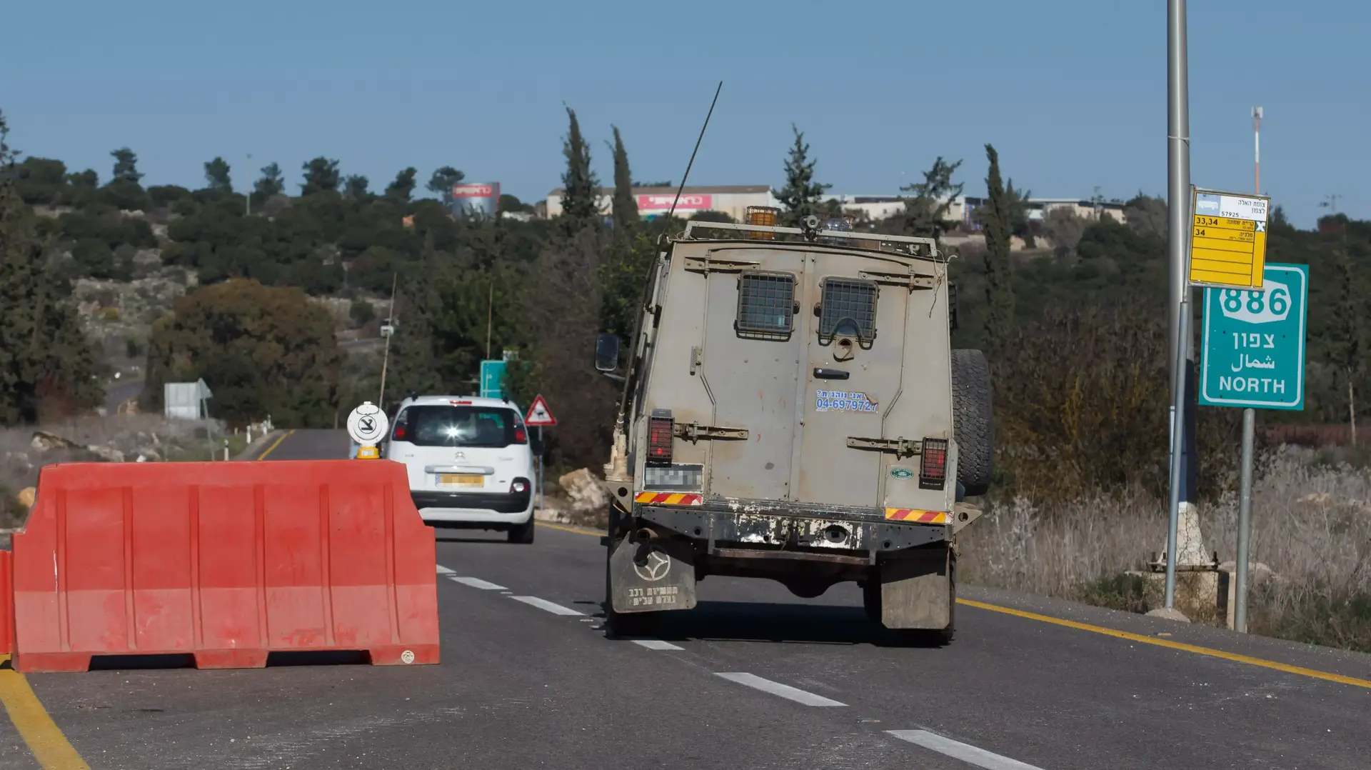 סמוך לגבול ישראל לבנון, 28 בדצמבר 2015 סמוך לגבול ישראל לבנון, 28 בדצמבר 2015