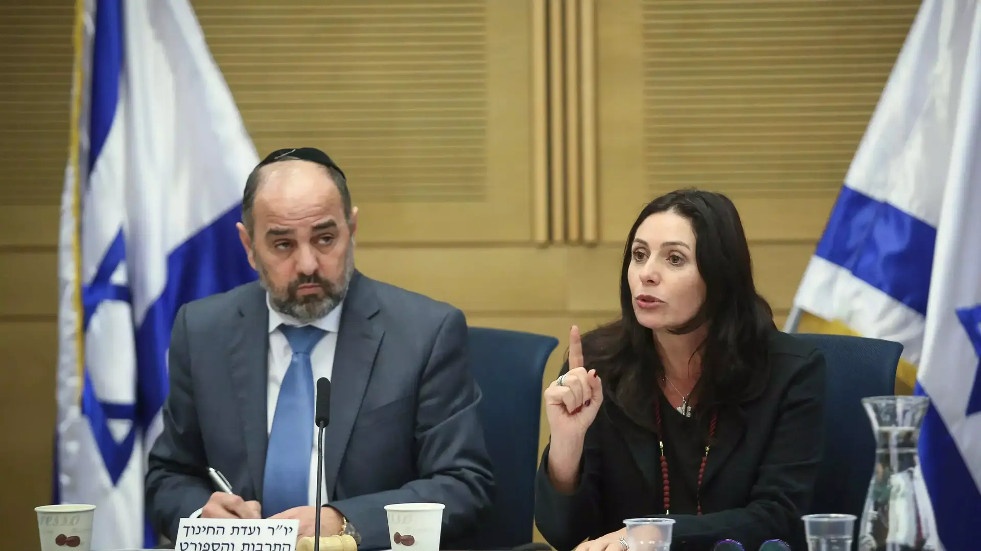מירי רגב בדיון בועדת החינוך בנושא גלגל"צ מירי רגב בדיון בועדת החינוך בנושא גלגל"צ