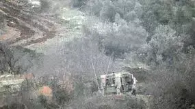 תמונות מפיצוץ מטען החבלה בגזרת הר דב, 4 בינואר 2016 תמונות מפיצוץ מטען החבלה בגזרת הר דב, 4 בינואר 2016