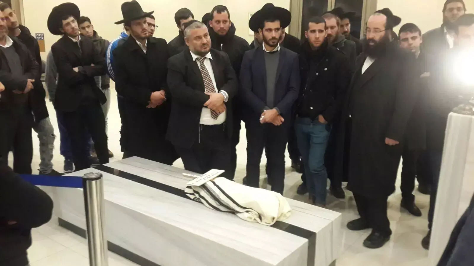 הלוויית נכדו של ראש עיריית בית שמש, 8 בינואר 2016 הלוויית נכדו של ראש עיריית בית שמש, 8 בינואר 2016