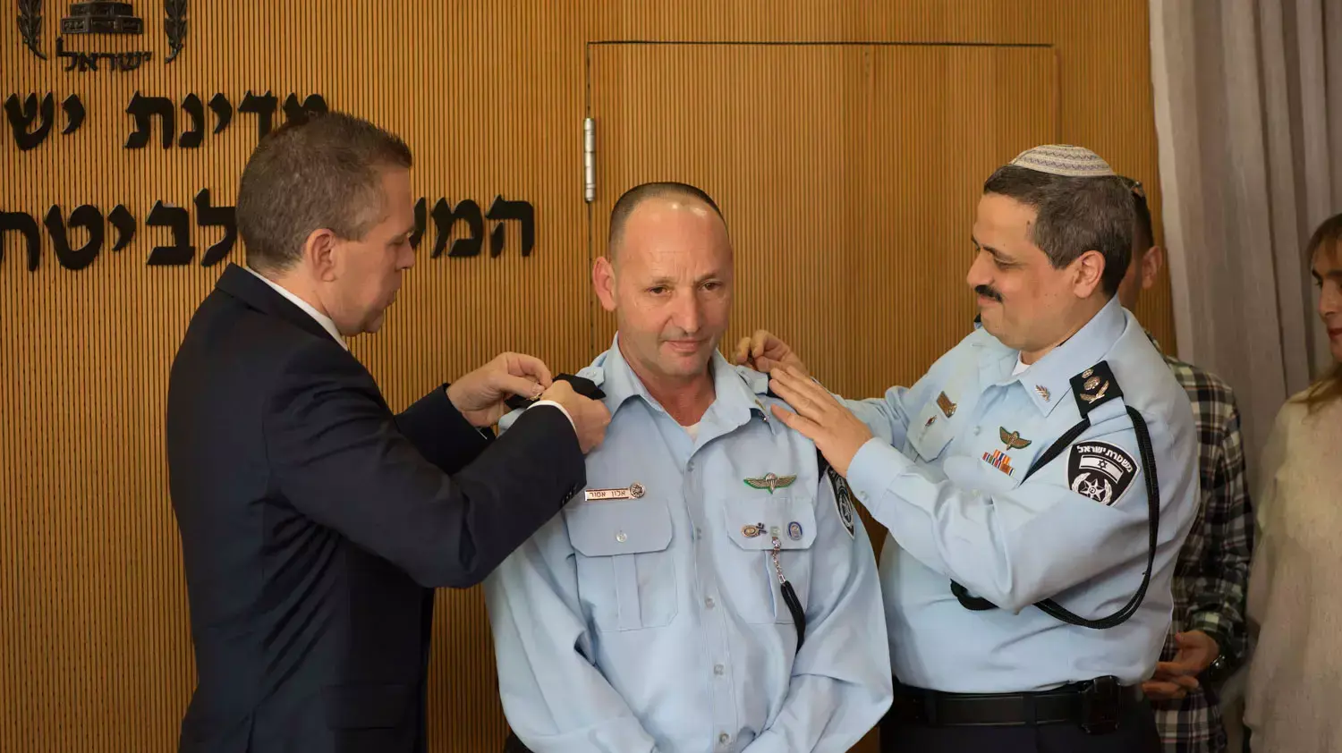 טקס הענקת דרגות בכירות במשטרה 11 ינואר 2016