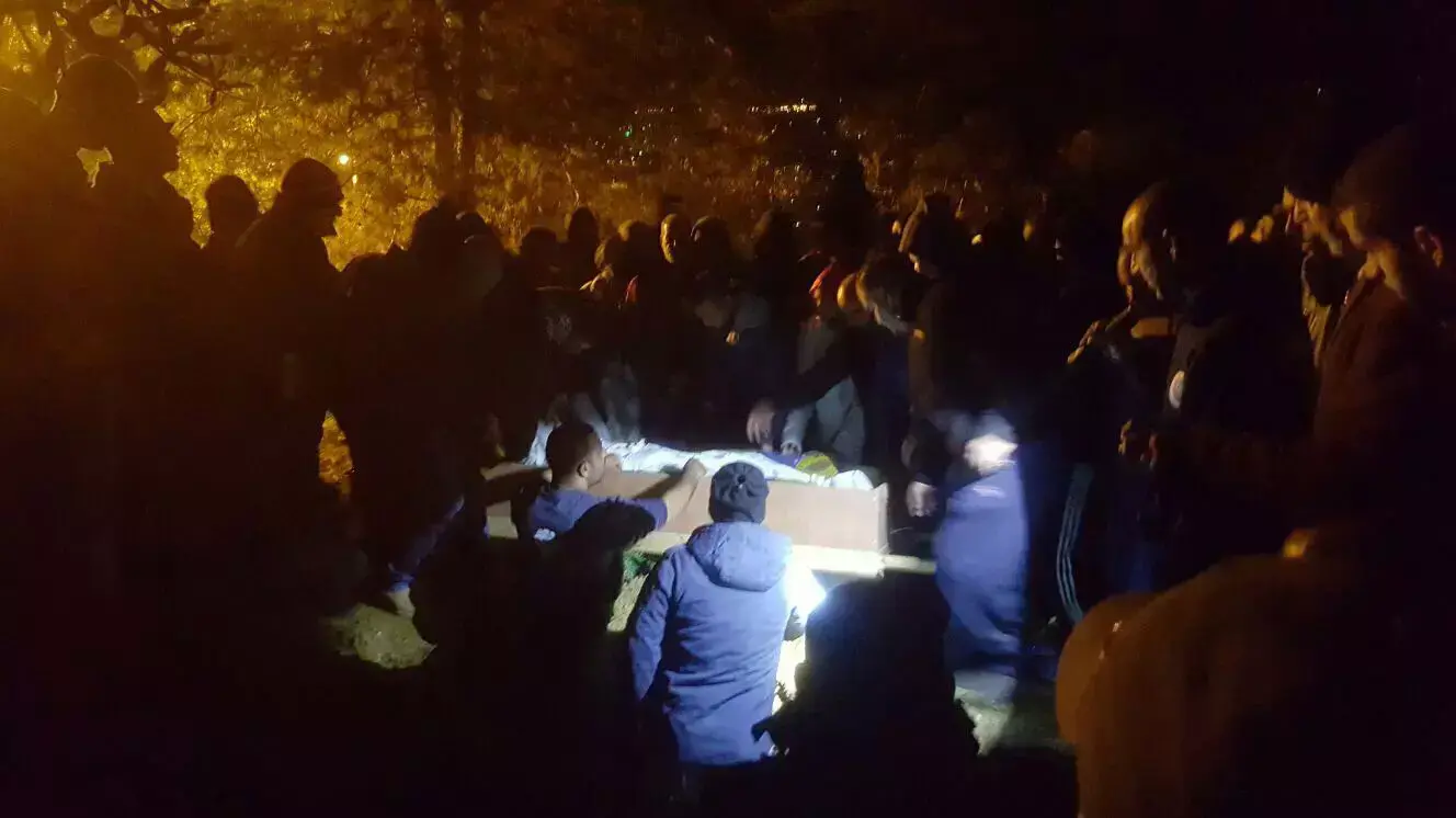 הלווייתו של המחבל נשאת מלחם, שביצע את הפיגוע בתל אביב, ערערה, 13 בינואר 2016 הלווייתו של המחבל נשאת מלחם, שביצע את הפיגוע בתל אביב, ערערה, 13 בינואר 2016