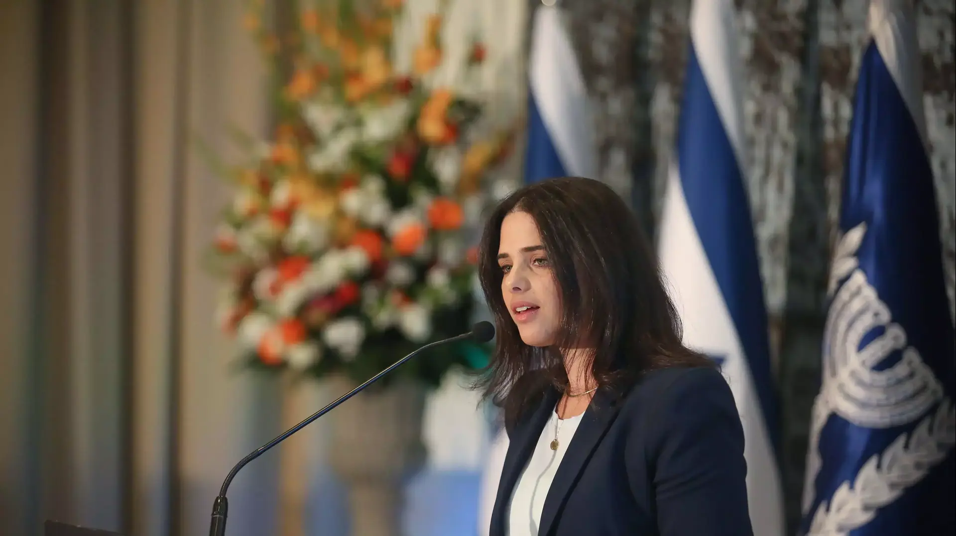 שרת המשפטים איילת שקד, טקס השבעת שופטים, בית הנשיא. 14 בינואר 2016 שרת המשפטים איילת שקד, טקס השבעת שופטים, בית הנשיא. 14 בינואר 2016