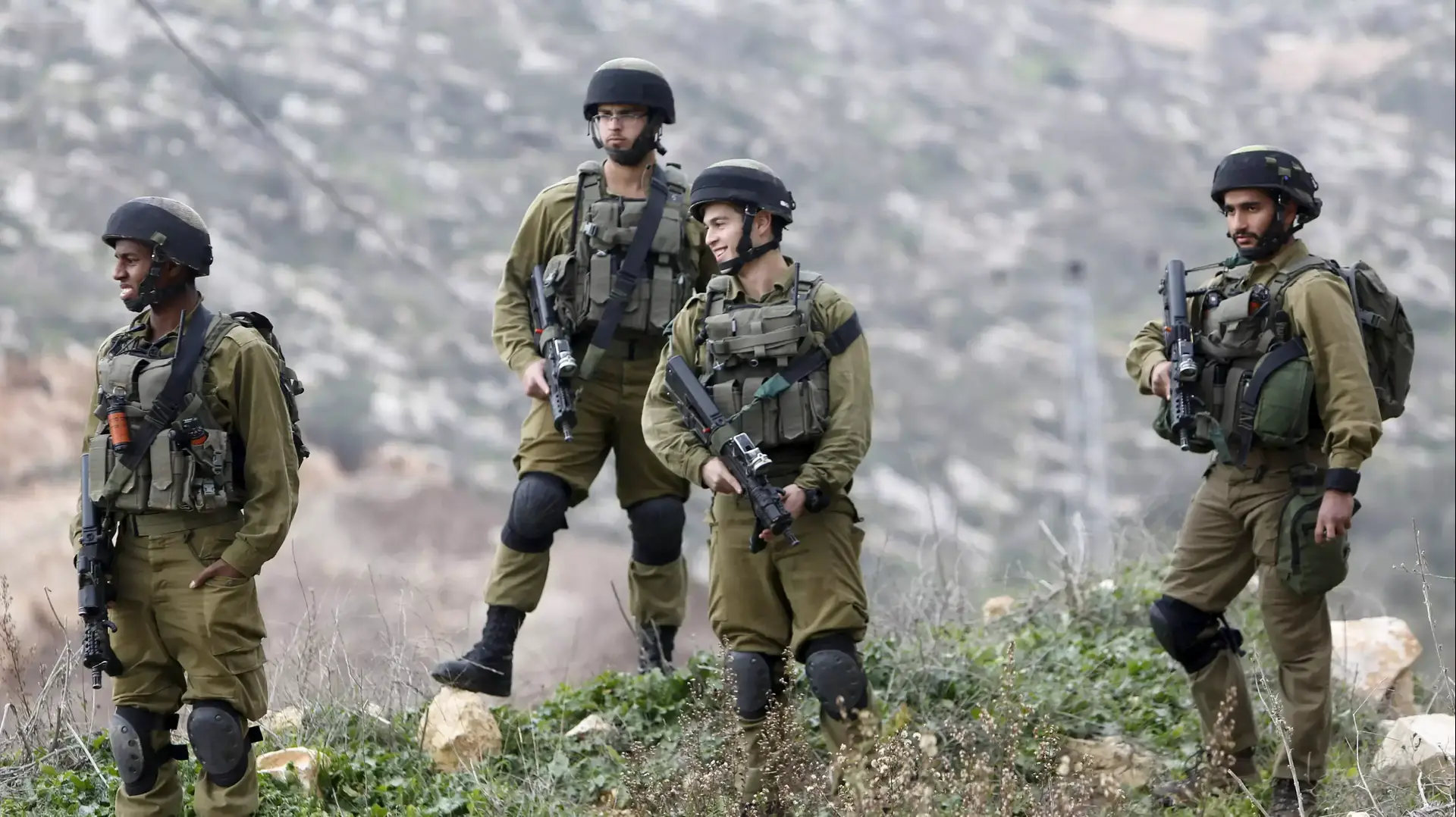 זירת פיגוע הדקירה באזור שכם. ינואר 2016 זירת פיגוע הדקירה באזור שכם. ינואר 2016