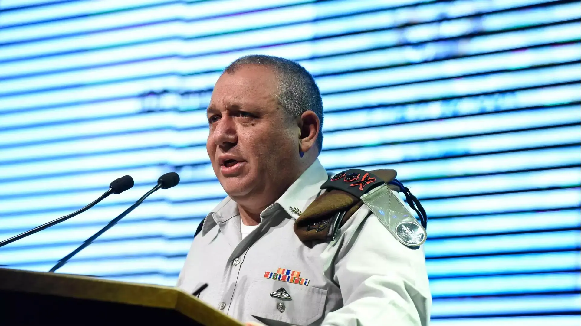 הרמטכ"ל רא"ל גדי איזנקוט, בכנס המכון למחקרי ביטחון לאומי. 18 בינואר 2016 הרמטכ"ל רא"ל גדי איזנקוט, בכנס המכון למחקרי ביטחון לאומי. 18 בינואר 2016