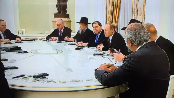 פגישת בכירי הקונגרס היהודי-אירופי עם נשיא רוסיה ולדימיר פוטין, 19 בינואר 2016 פגישת בכירי הקונגרס היהודי-אירופי עם נשיא רוסיה ולדימיר פוטין, 19 בינואר 2016