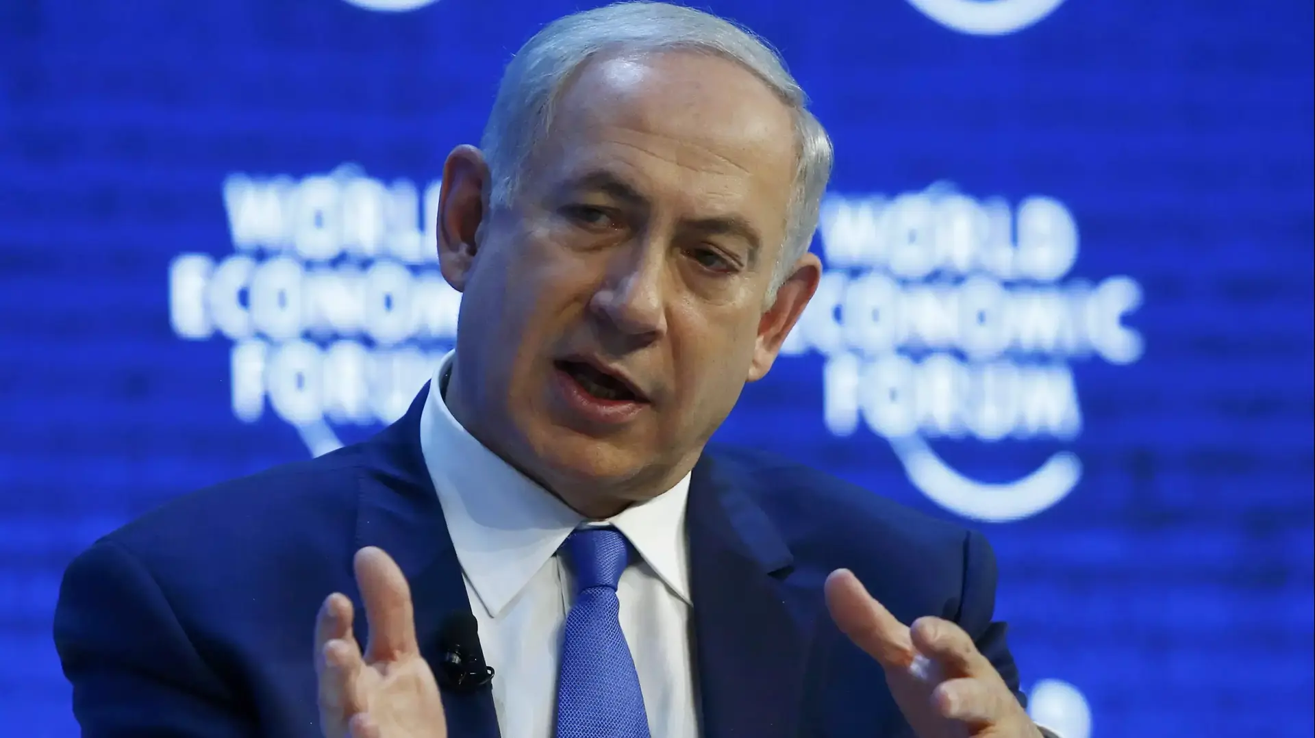 ראש הממשלה בנימין נתניהו בוועידת דאבוס, 21 בינואר 2016 ראש הממשלה בנימין נתניהו בוועידת דאבוס, 21 בינואר 2016