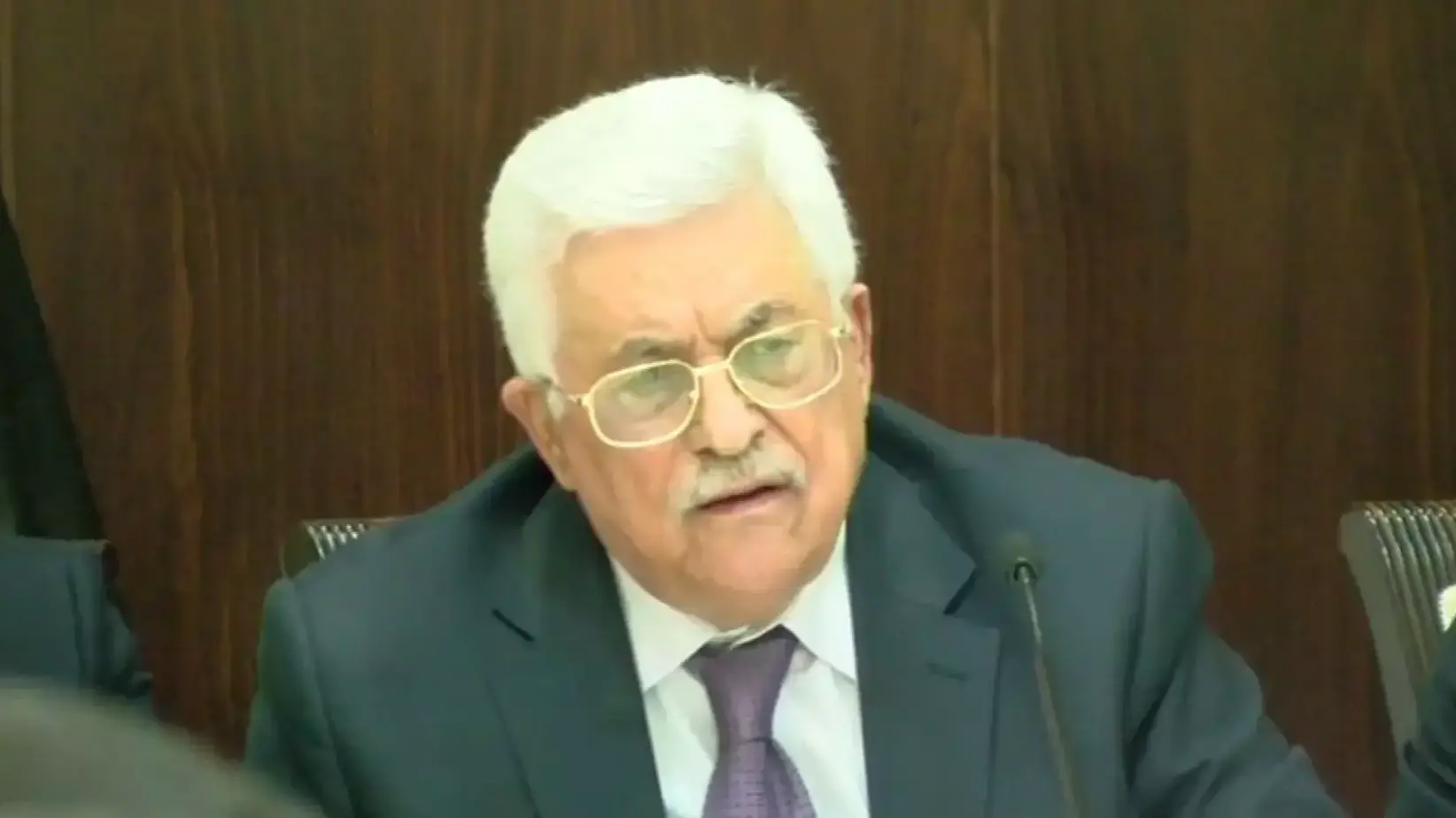 יו"ר הרשות הפלסטינית אבו מאזן במפגש עם עיתונאים ישראלים ברמאללה, 21 בינואר 2016 יו"ר הרשות הפלסטינית אבו מאזן במפגש עם עיתונאים ישראלים ברמאללה, 21 בינואר 2016