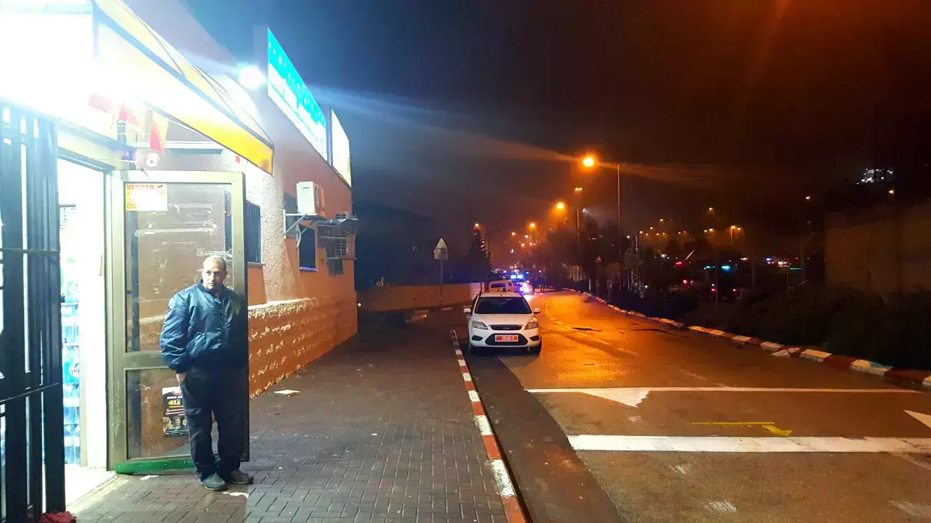 זירת הפיגוע בבית חורון הערב 25 ינואר 2016 זירת הפיגוע בבית חורון הערב 25 ינואר 2016