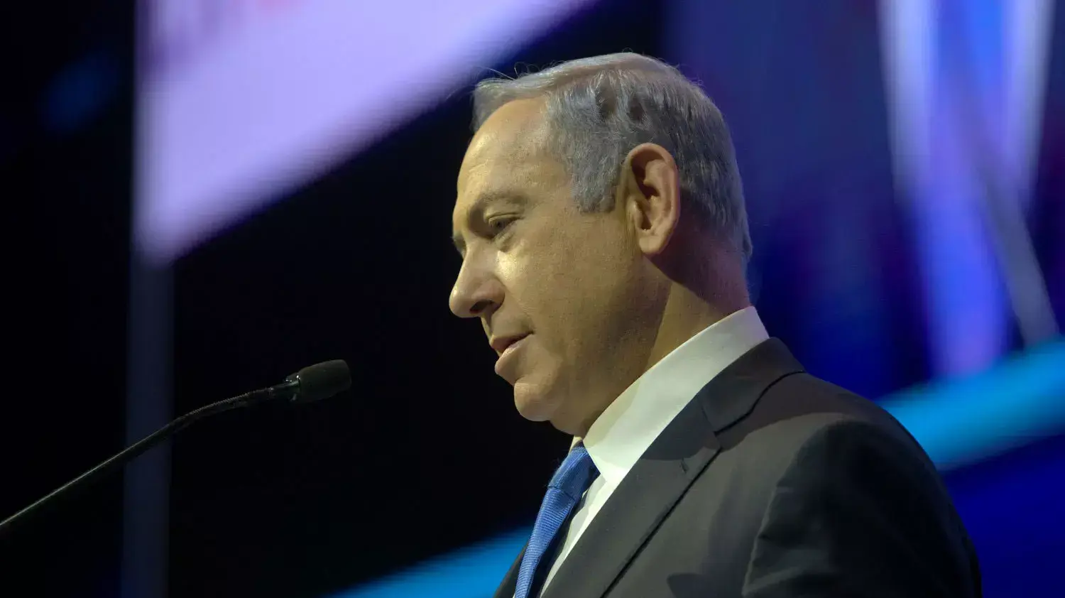 בנימין נתניהו ראש הממשלה נואם הכנס סייברטק בגני התערוכה היום 26 ינואר 2016 בנימין נתניהו ראש הממשלה נואם הכנס סייברטק בגני התערוכה היום 26 ינואר 2016