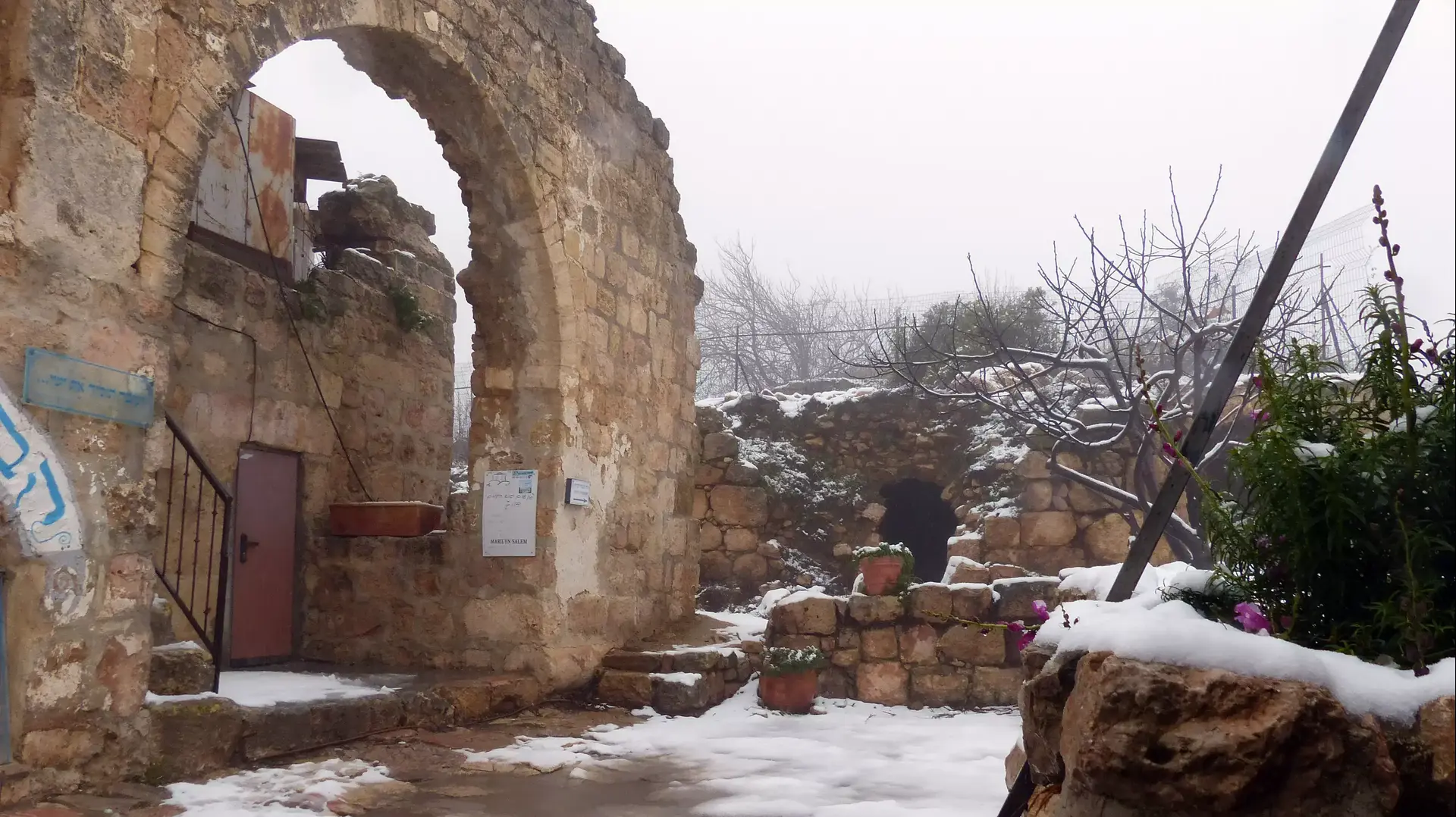שלג בחברון, 26 בינואר 2016 שלג בחברון, 26 בינואר 2016