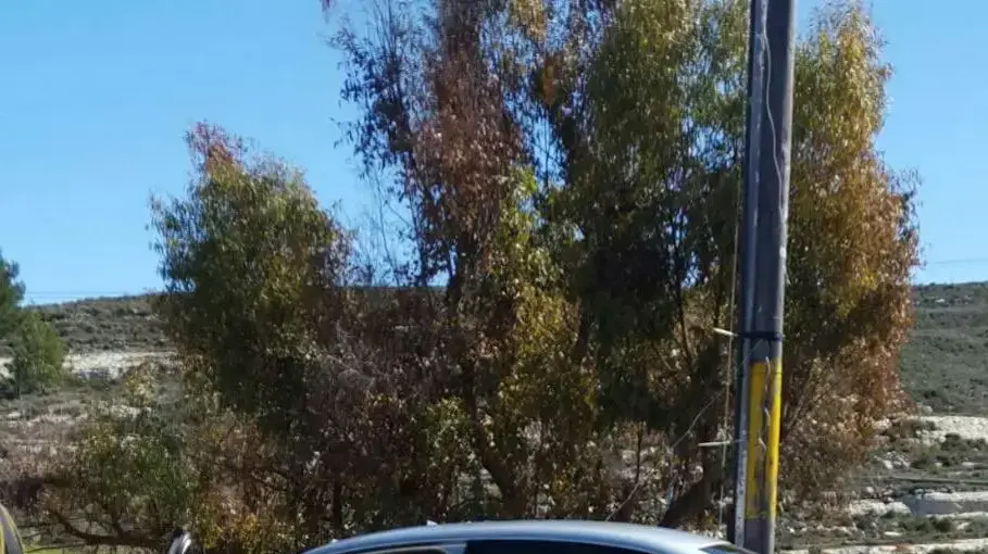זירת פיגוע ירי, מחסום DCO, 31 בינואר 2016 זירת פיגוע ירי, מחסום DCO, 31 בינואר 2016