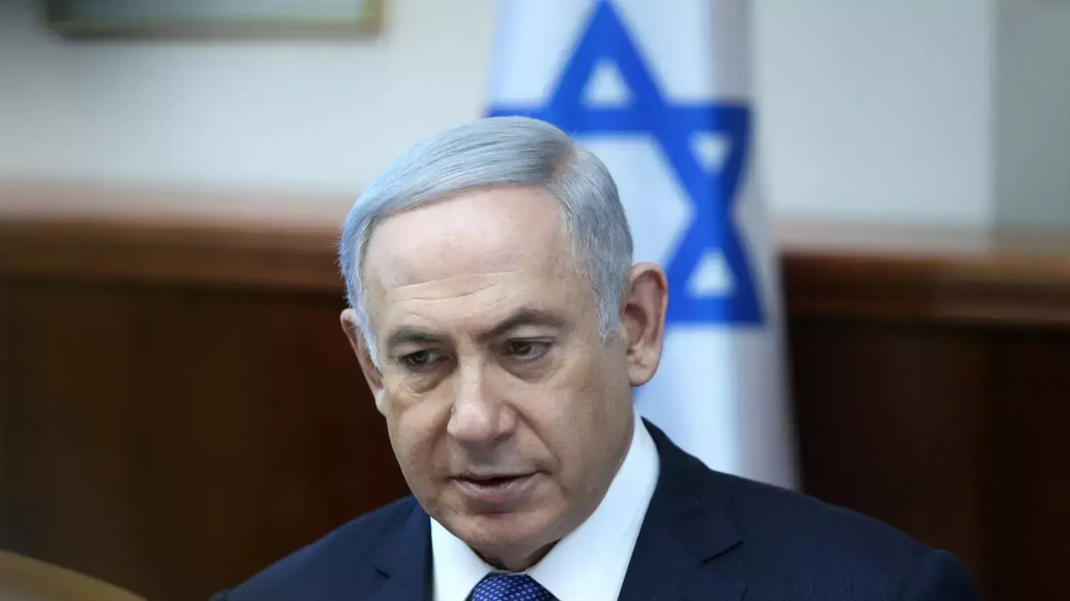 ראש הממשלה בנימין נתניהו, ישיבת ממשלה. פברואר 2016 ראש הממשלה בנימין נתניהו, ישיבת ממשלה. פברואר 2016