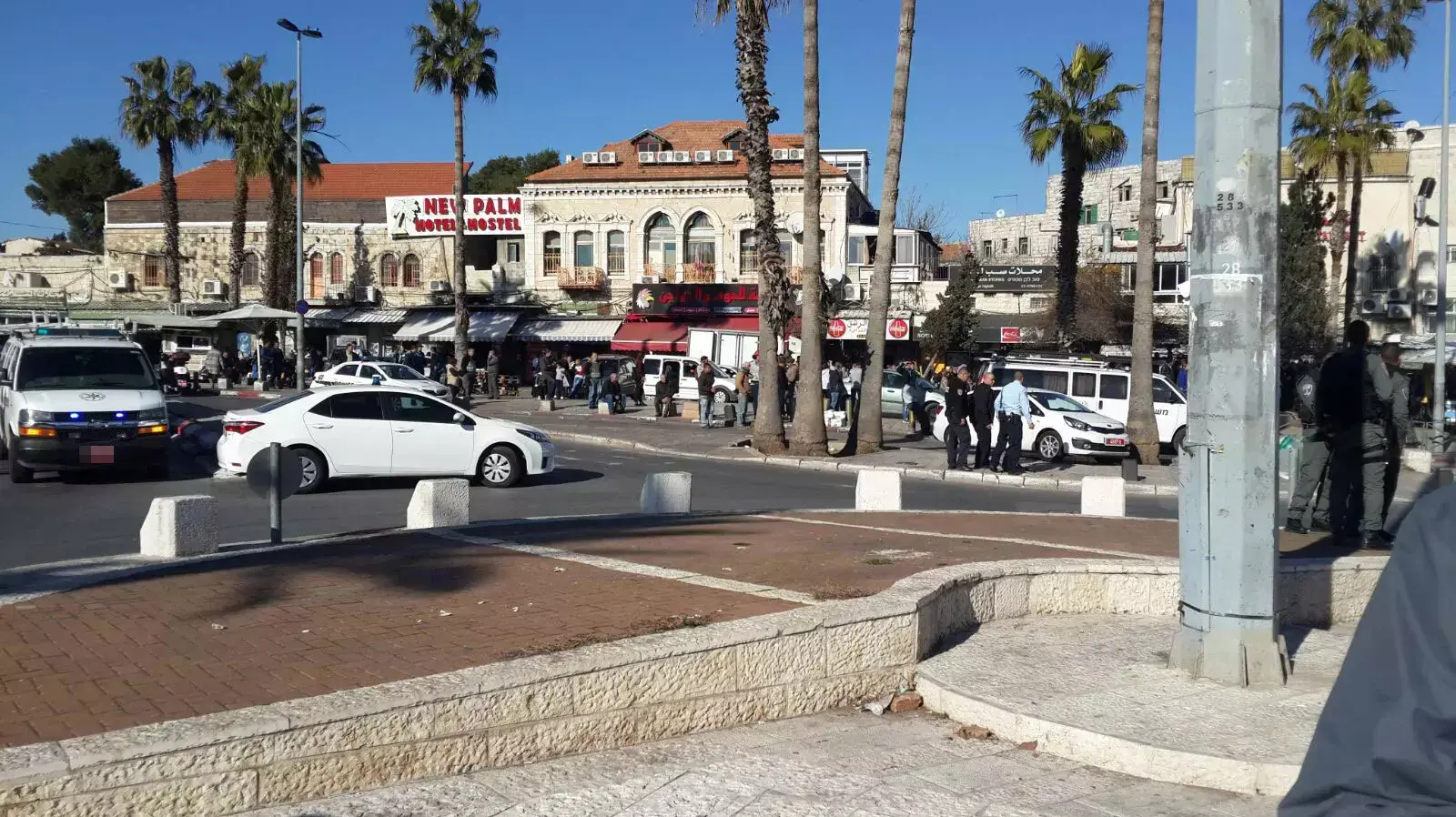 זירת פיגוע שער שכם זירת פיגוע שער שכם