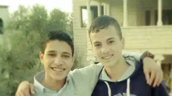 מוחמד כמיל ואחמד זכארנה המחבלים מהפיגוע בשער שכם, ירושלים. פברואר 2016