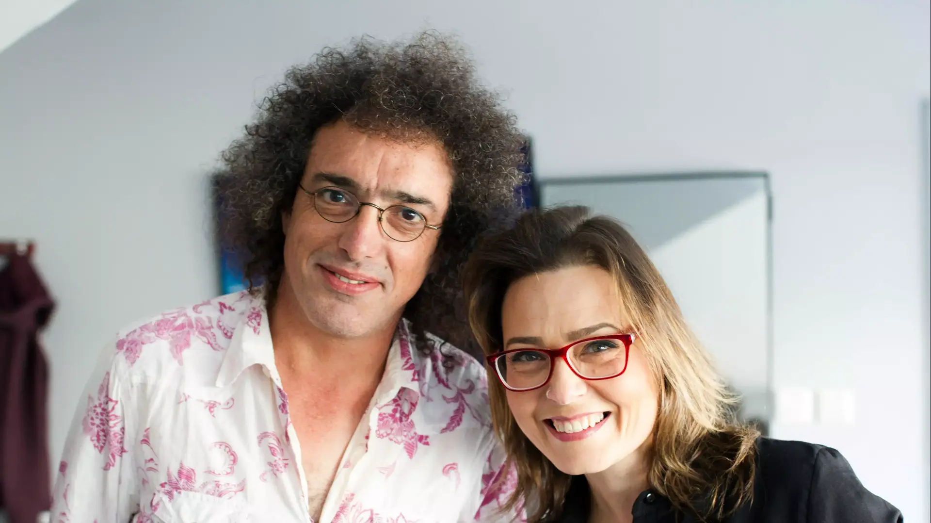 מירה עוואד ודרור פויר באירוע מחאה של אמנים למען חופש הביטוי, האנגר 11, 5 בפברואר 2016 מירה עוואד ודרור פויר באירוע מחאה של אמנים למען חופש הביטוי, האנגר 11, 5 בפברואר 2016