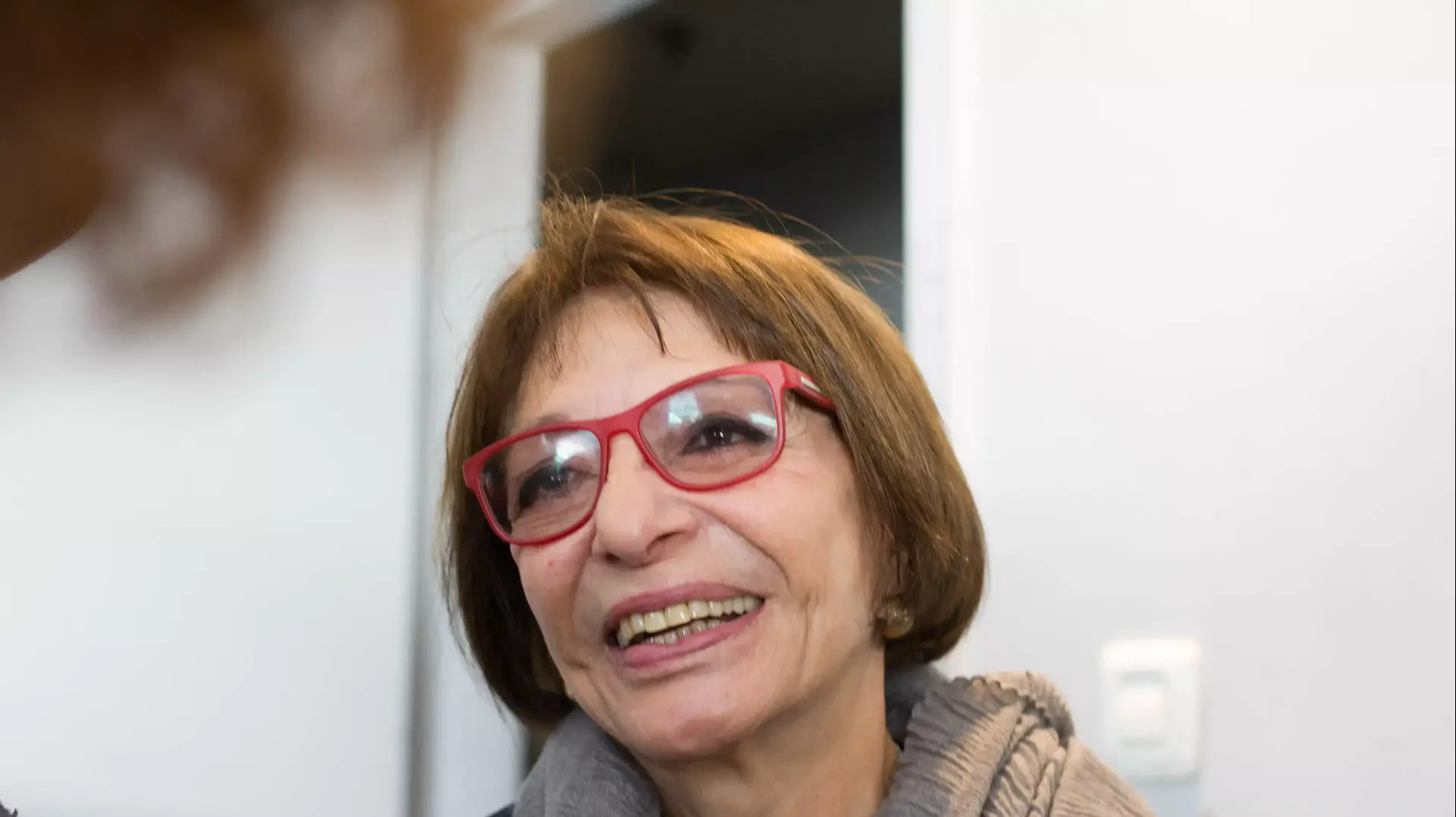 רבקה מיכאלי באירוע מחאה של אמנים למען חופש הביטוי, האנגר 11, 5 בפברואר 2016 רבקה מיכאלי באירוע מחאה של אמנים למען חופש הביטוי, האנגר 11, 5 בפברואר 2016