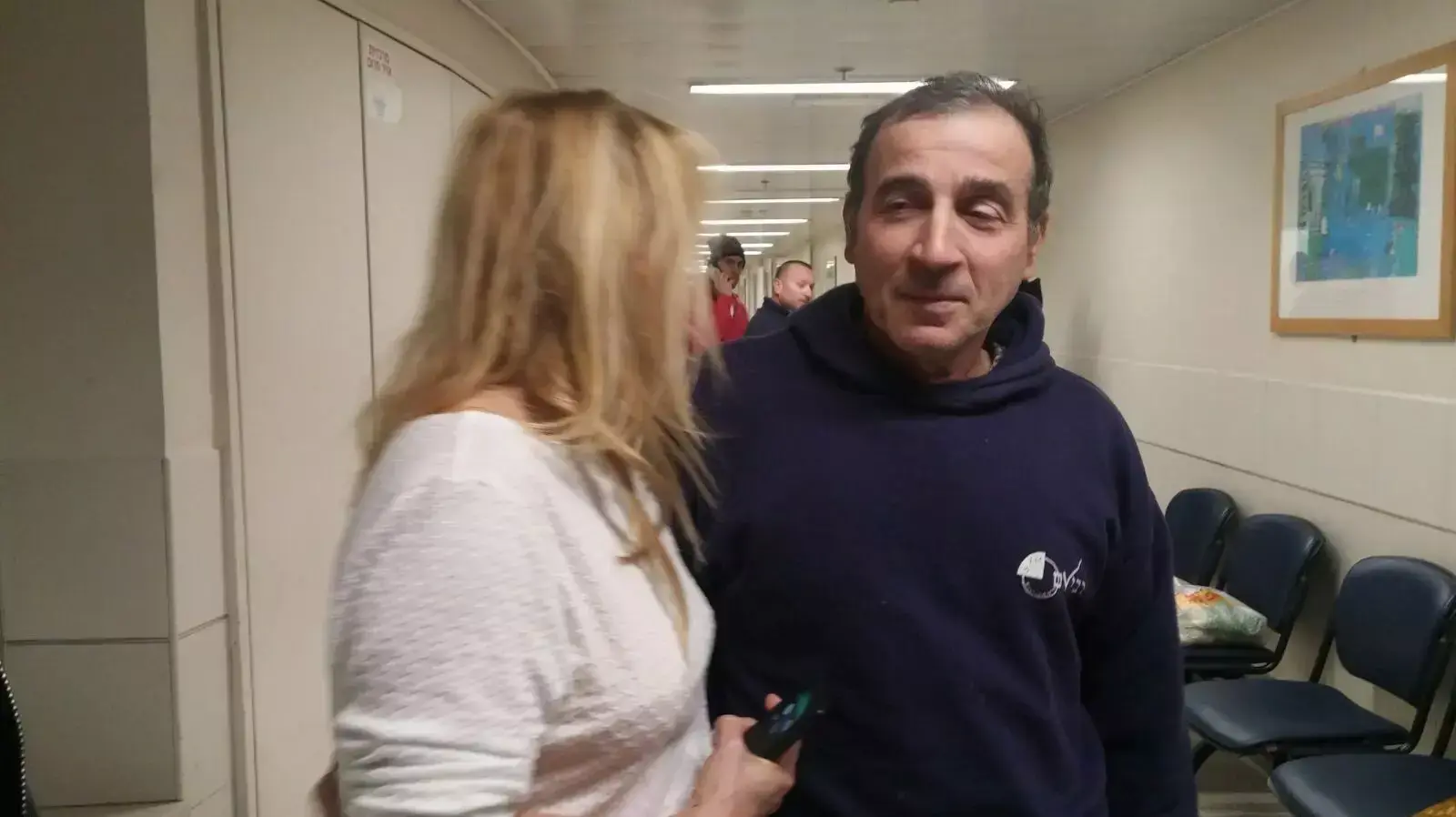 אביה של מושית פישר שאושפזה בעקבות בילוי בבלוק אביה של מושית פישר שאושפזה בעקבות בילוי בבלוק