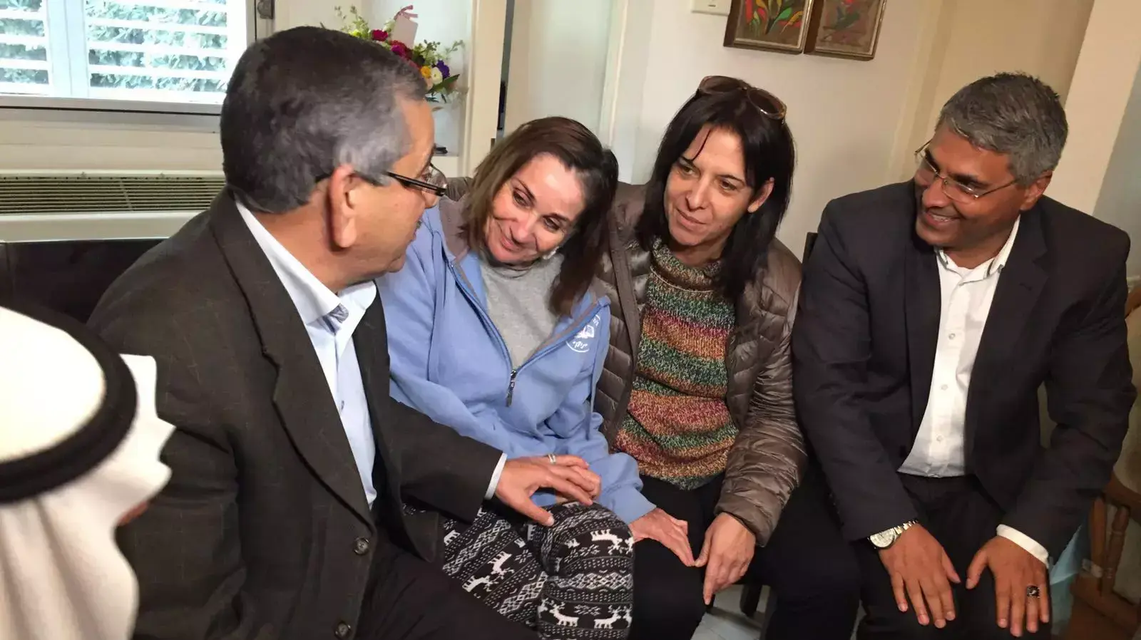 ראש עיריית רהט טלאל אלקרינאוי, בית החולים סורוקה. 7 בפברואר 2016 ראש עיריית רהט טלאל אלקרינאוי, בית החולים סורוקה. 7 בפברואר 2016