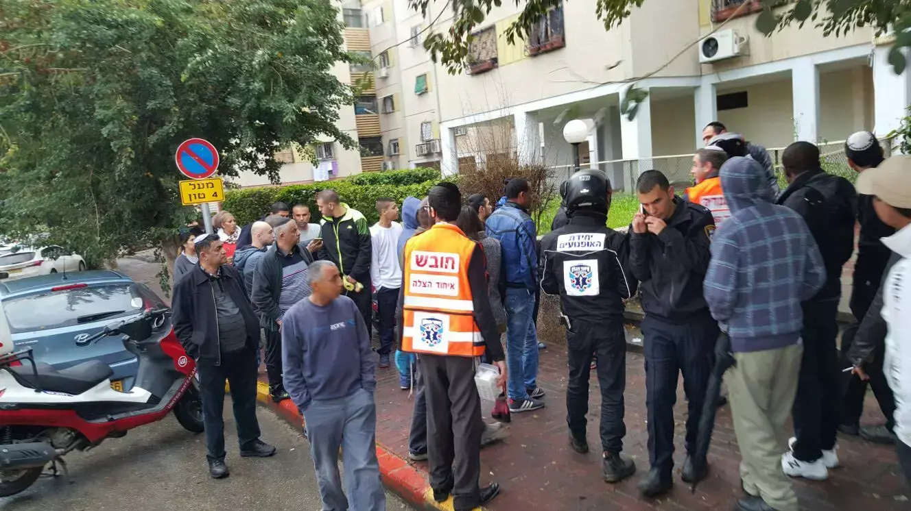 זירת דקירה ברמלה הערב זירת דקירה ברמלה הערב