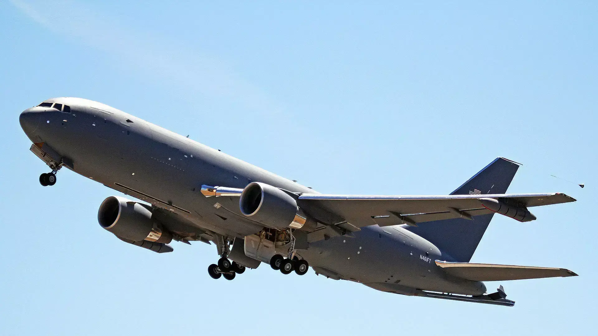 מטוס בואינג KC 46 של חיל האוויר האמריקאי מטוס בואינג KC 46 של חיל האוויר האמריקאי
