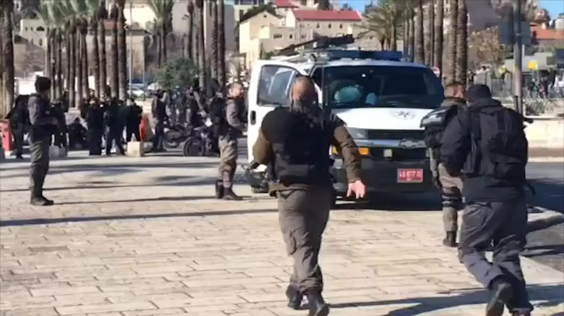 מחבלת ניסתה לדקור לוחמי מג"ב סמוך לשער שכם - ונעצרה