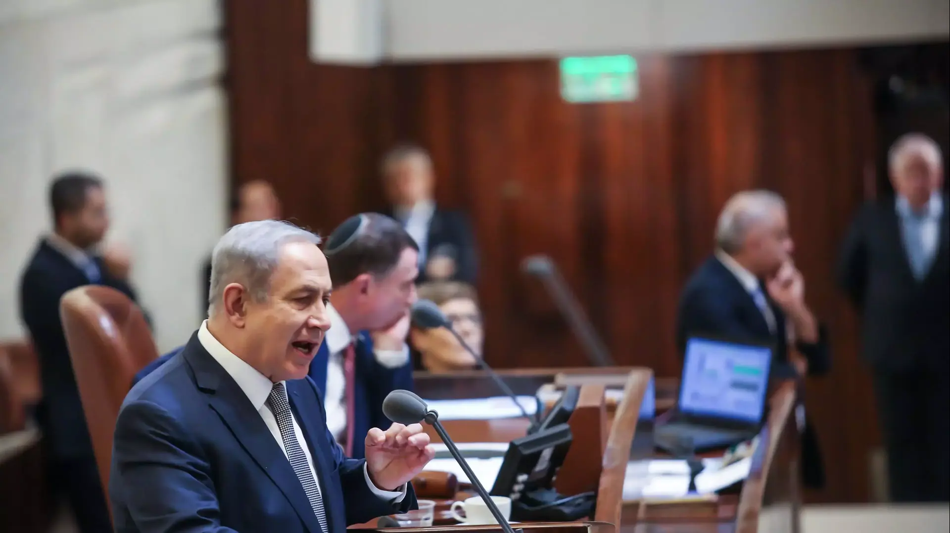 בנימין נתניהו נואם הערב במליאת הכנסת 10 פברואר 2016 בנימין נתניהו נואם הערב במליאת הכנסת 10 פברואר 2016